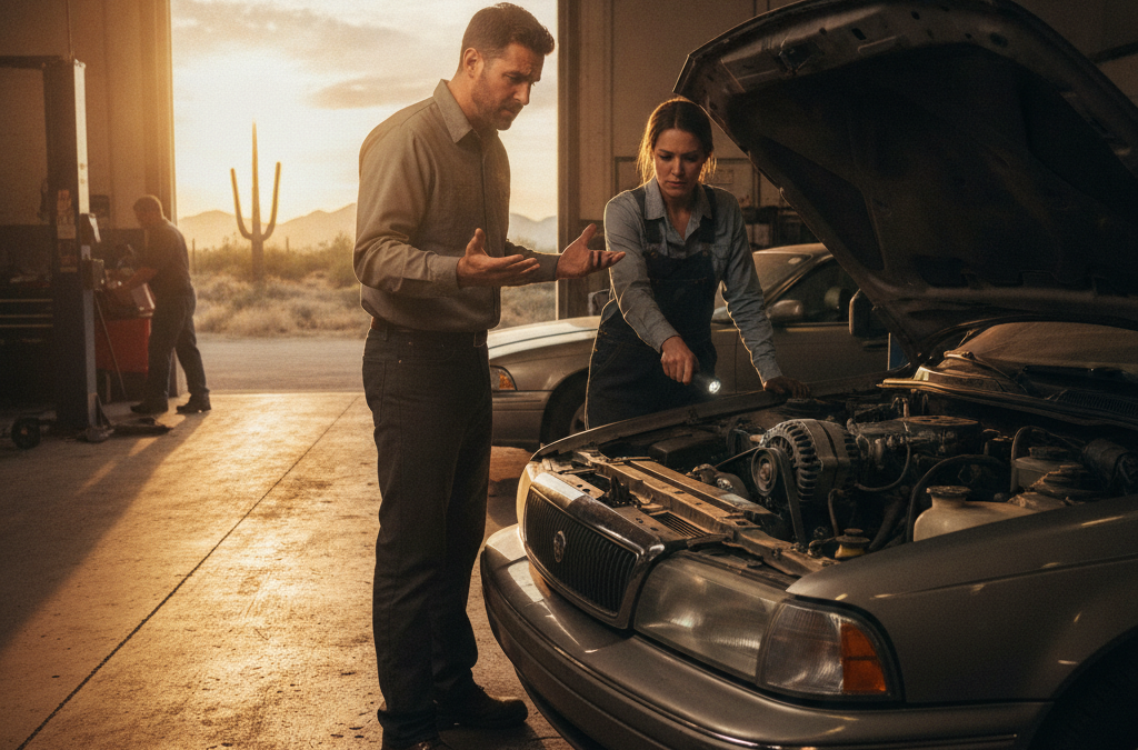 Is Your Car’s Alternator Failing — and How Do You Know Before You’re Stranded in Surprise, AZ?