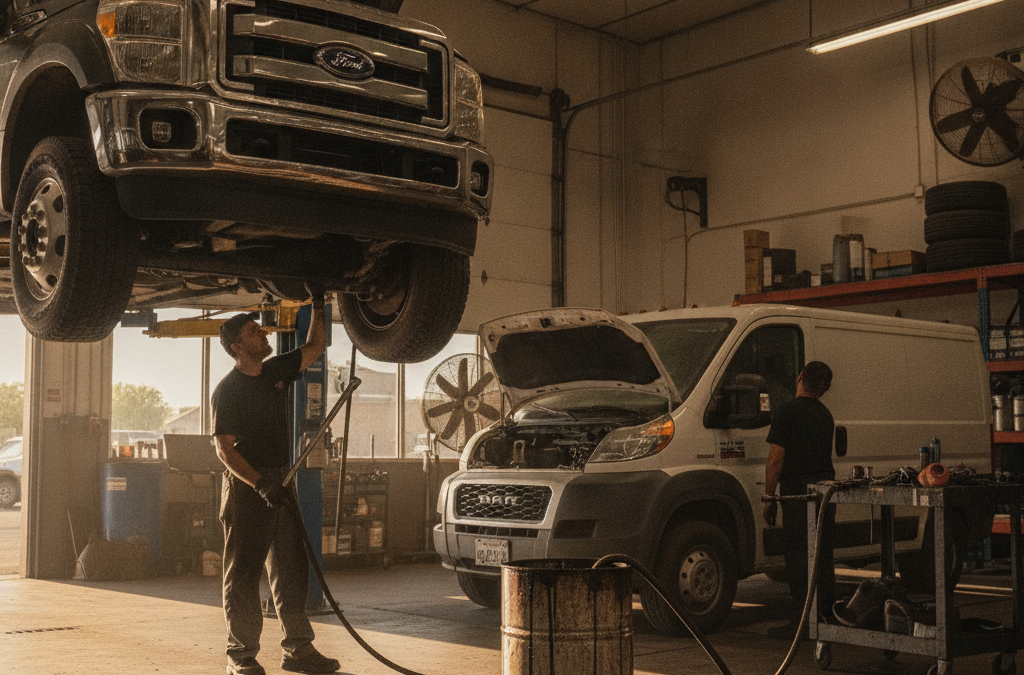 What’s Included in a Diesel Oil Change — and Why It’s Different From a Regular Service in Gilbert, AZ?